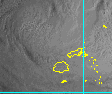 Il ciclone Mick durente la sua formazione prima di colpire le Fiji (immagini dal sito Meteo delle Fiji)